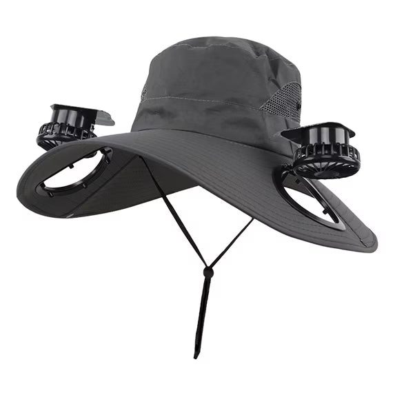 Sun Hat with Fan