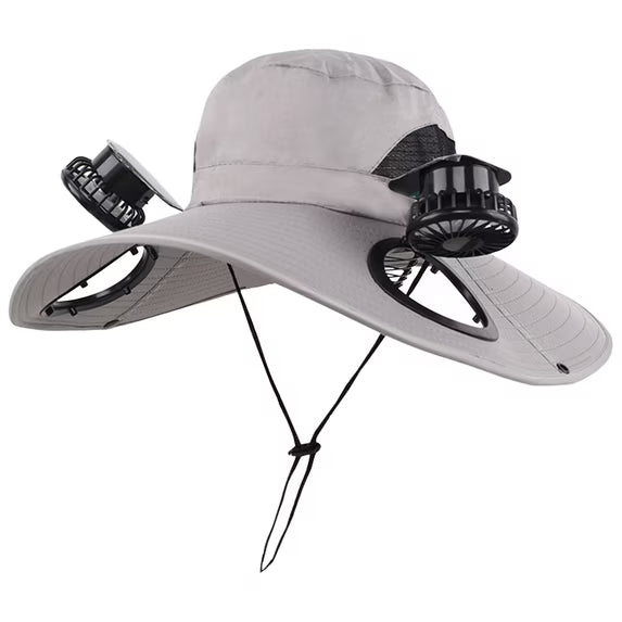 Sun Hat with Fan