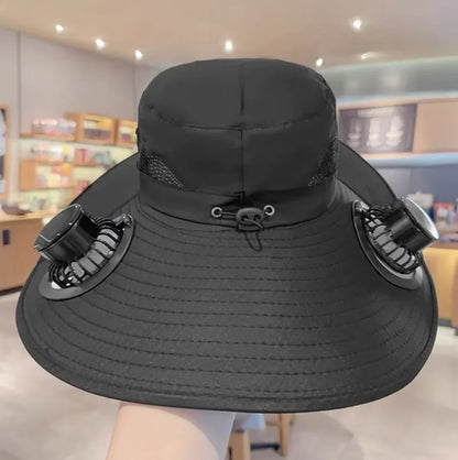 Sun Hat with Fan