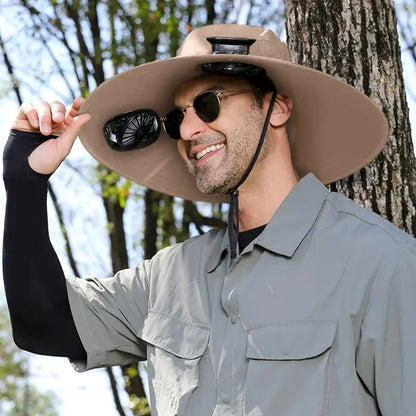 Sun Hat with Fan