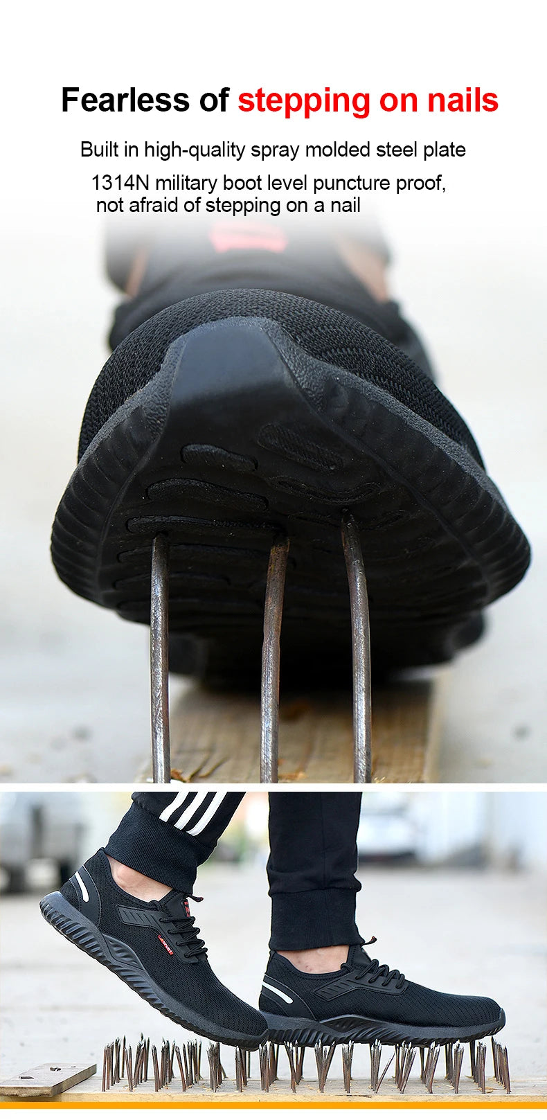Sneakers Steel Toe