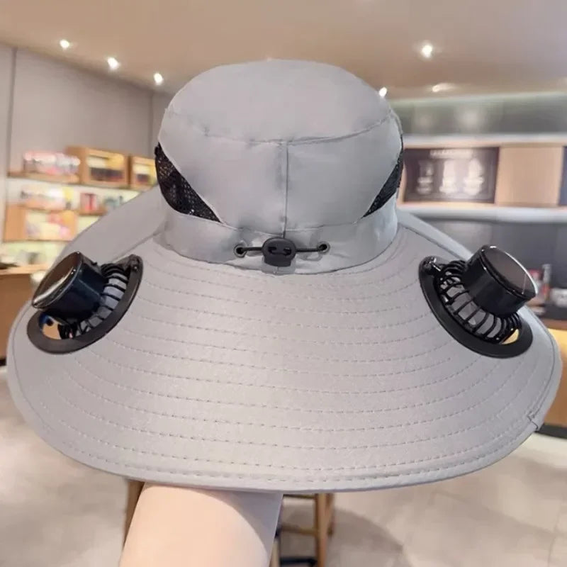Sun Hat with Fan