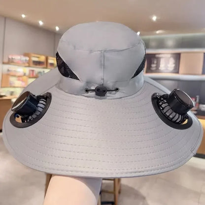 Sun Hat with Fan