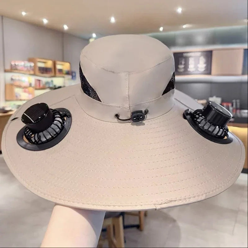 Sun Hat with Fan