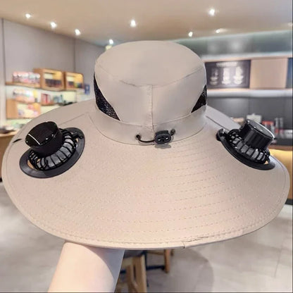 Sun Hat with Fan