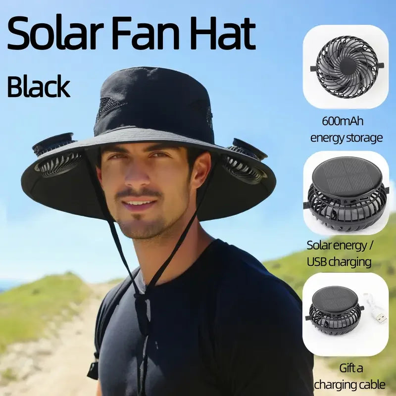 Sun Hat with Fan