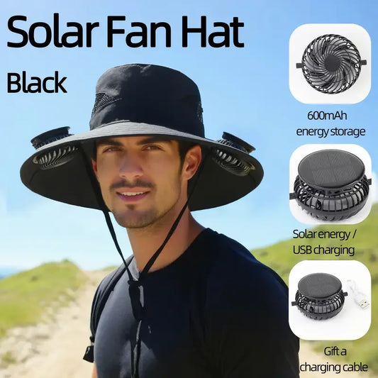Sun Hat with Fan