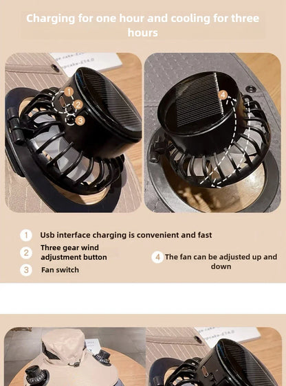 Sun Hat with Fan