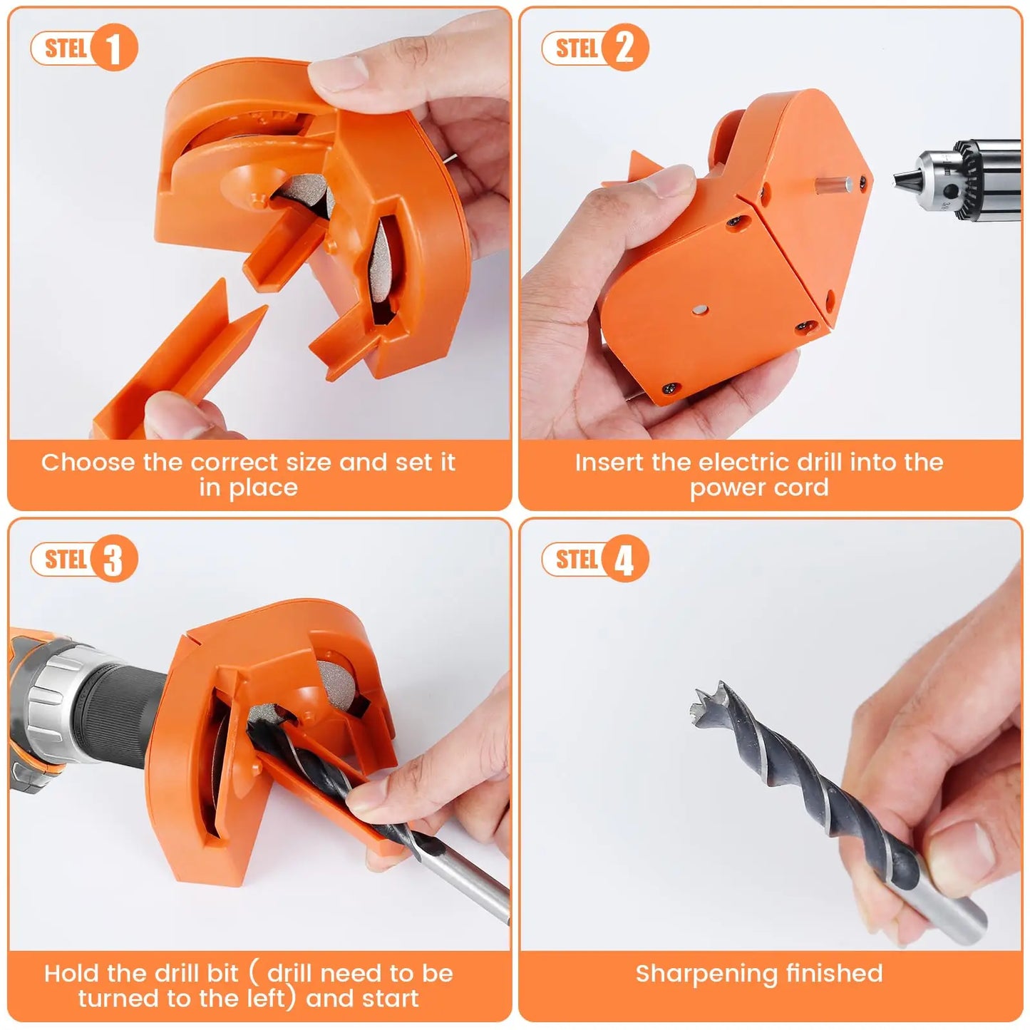 Drill Bit Grinding Sharpener