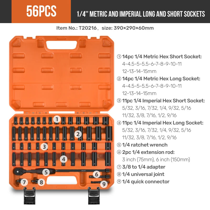 95-Piece Socket Wrench Kit