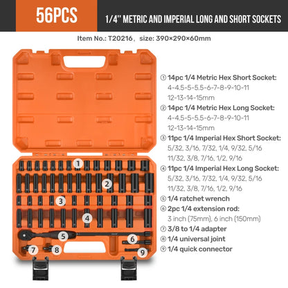 95-Piece Socket Wrench Kit