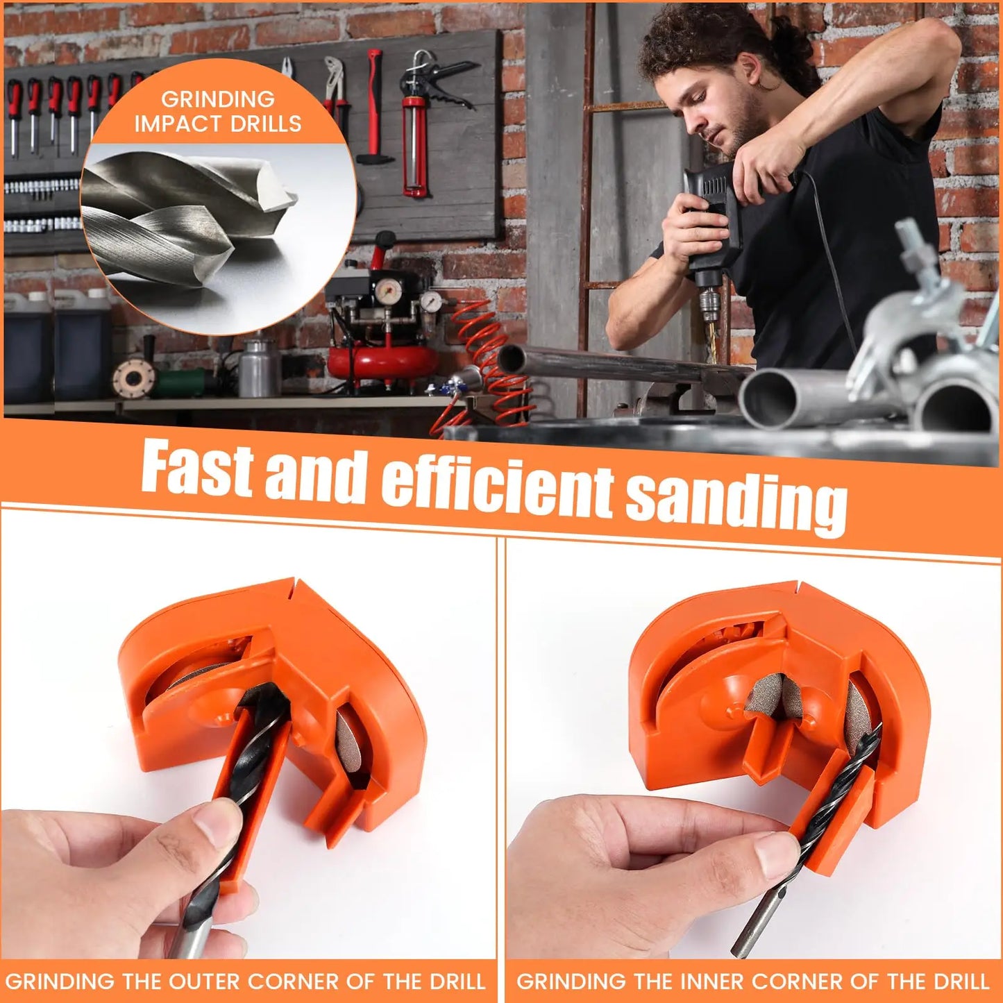 Drill Bit Grinding Sharpener