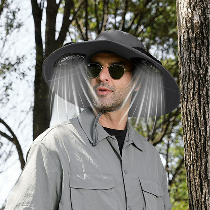 Sun Hat with Fan